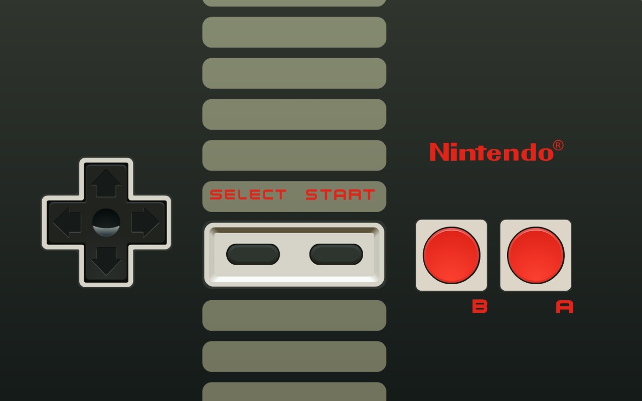 it8bit:  Wallpaper Wednesday Download NES Controller, Gameboy, NES 2, SNES and Famicom.
