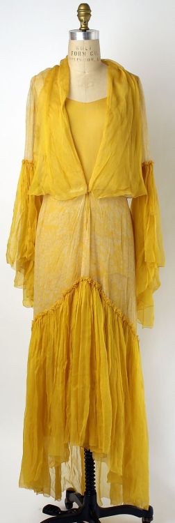 Jessie Franklin Turner, Tea gown, c. 1929.