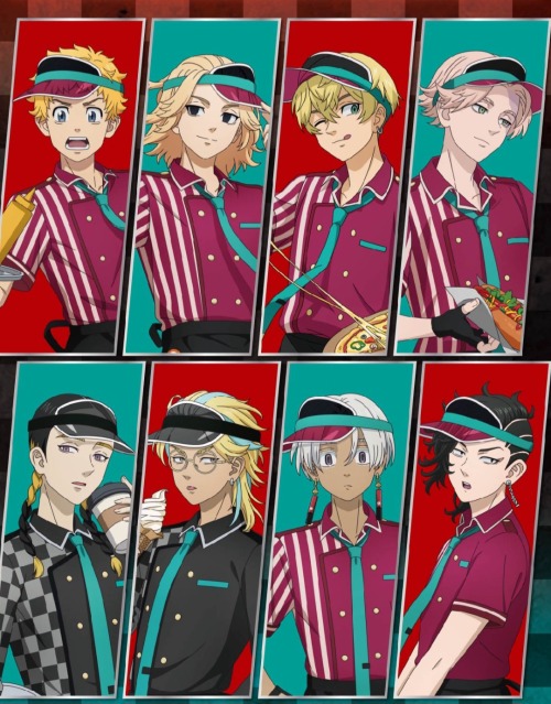 And We Have New Restaurant Themed Art From The Collab!!!