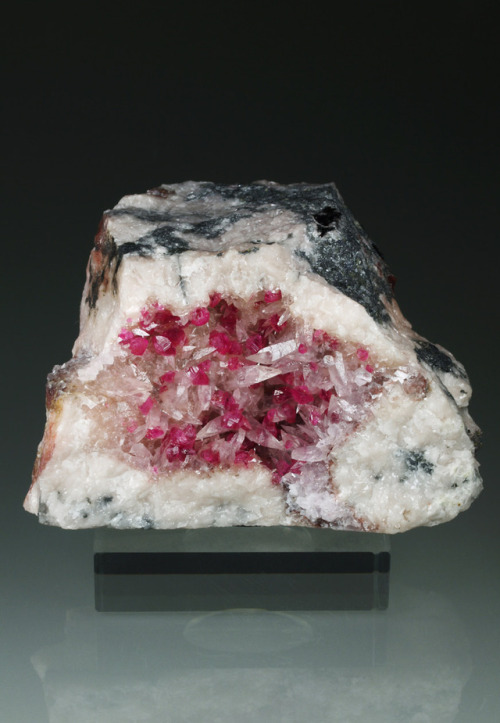 Wendwilsonite with Aragonite - Aghbar Mine, Aghbar, Bou Azzer, Tazenakht, Ouarzazate, Morocco