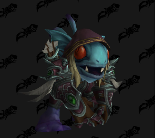 hootscowl: hootscowl: According to wowhead, this year’s blizzcon reward includes new murloc S
