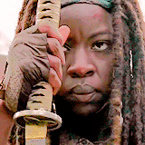 beaufortplace:  Favorite TV Characters: {The Walking Dead}  → Michonne. “People with nothing to hide don’t usually feel the need to say so.” 