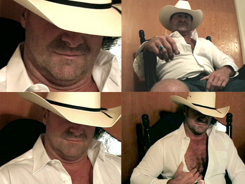 Hairy Cowboy Daddy VIEW HIS DAILY NUDIST POSTS of himself on his page onlyfans.com/hairymusc