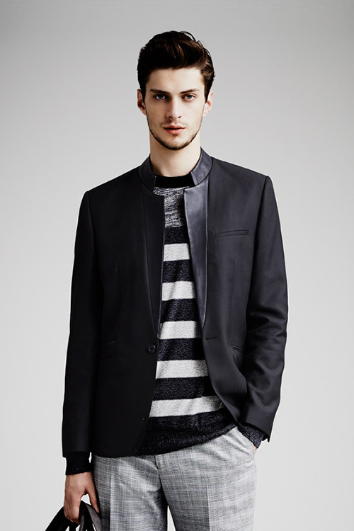 strangeforeignbeauty:  Matthew Bell for River Island Spring/Summer 2014 [ male models | popular | facebook | twitter | google+ | instagram ]
