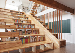 dezeen:  Special feature: stairs you can