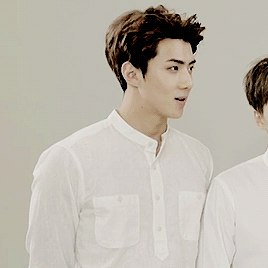 sehungal:  sehun for spao congratulation message 