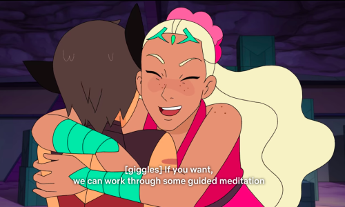 femininerdy:My OTP is finally canon: CATRA x THERAPY 