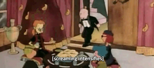 frickyeah1990s:  Theres a bomb in the lasagna? 