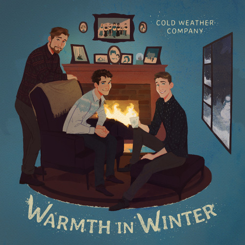 Had the great honor of creating the artwork for Cold Weather Company’s  holiday song ‘Warmth i