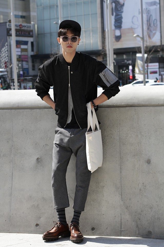 dibski:  Streetsnap: Joo Woo Jae at Seoul Fashion Week FW14. Photo by 장준영