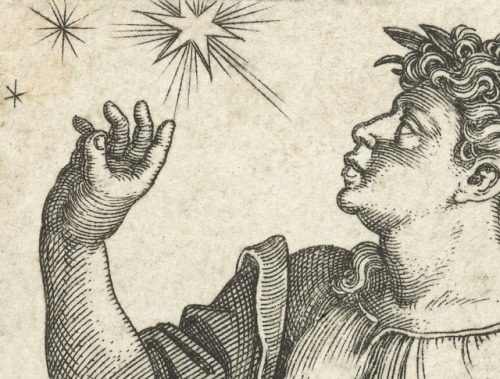 Astronomie (detail) - Hans Sebald Beham - c. 1510-1550 - via Rijksmuseum