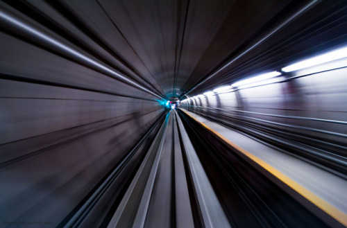 IAD train tunnel09/2016 - Dulles Airport, Washington DC.