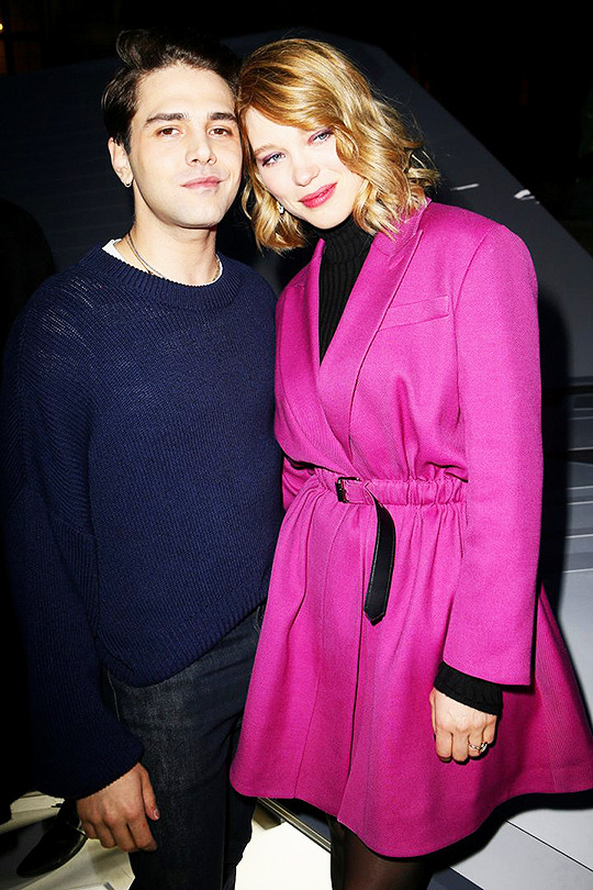 Dolan Daily — Xavier Dolan and Lea Seydoux attend the Louis