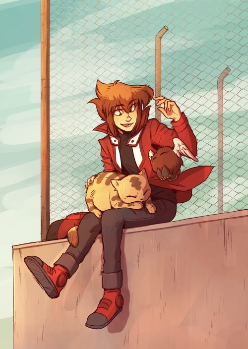 Judai just goes wherever he wants and I think that’s neat ☀️