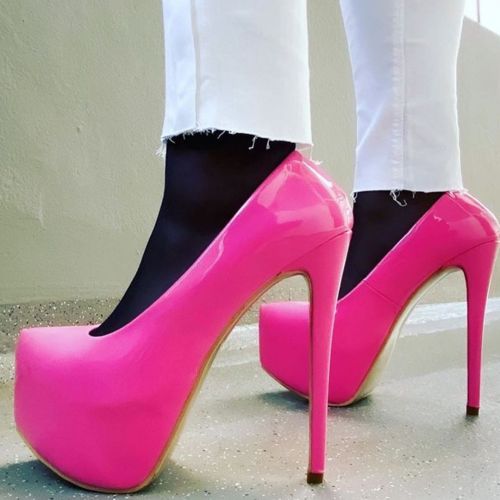 pink heels