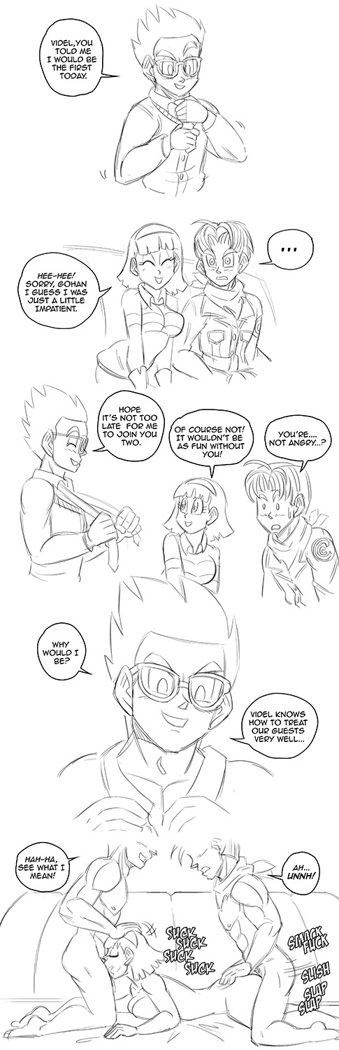 (Part 4 of 4)gaster010010 said to funsexydragonball: When Gohan arrives and see videl