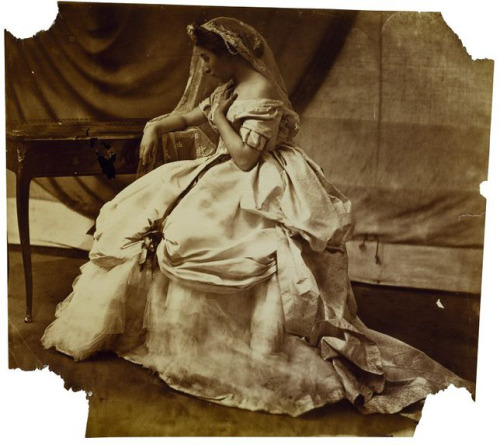 Clementina Maude, 5 Princes Gardens; Photographic study by Clementina Hawarden ; c. 1863-1864