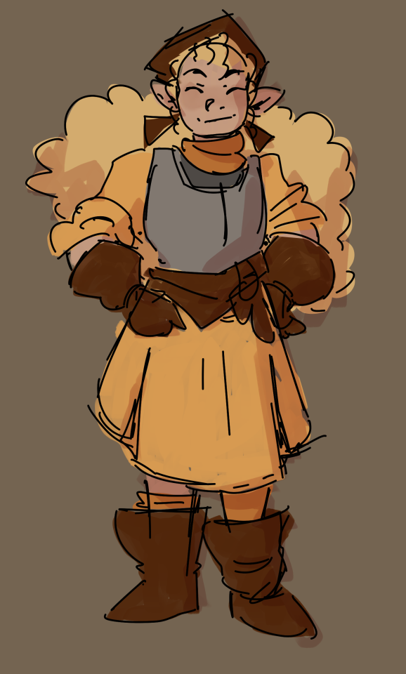 Been Trying To Figure Out The Design Of My New Dnd Baby Saffron