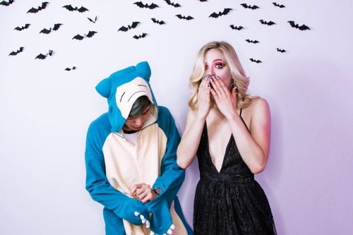 impiccicheupdates:kelseydangerous: It’s frickin bats. I love Halloween. Big thanks to @/poutbeautyba