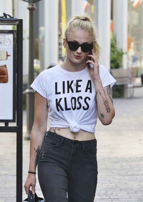 dailyactress:  Sophie Turner in West Hollywood