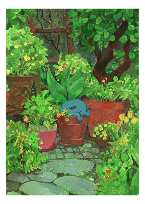 A little Oddish ^^ If you’re interested in buying a print here is a link ! :]Thank you!   