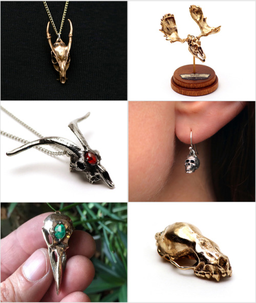 NEW KICKSTARTER COLLECTION!We’re back, and we’ve added NINE NEW SPECIES, plus NEW SKULL EARRINGS, an