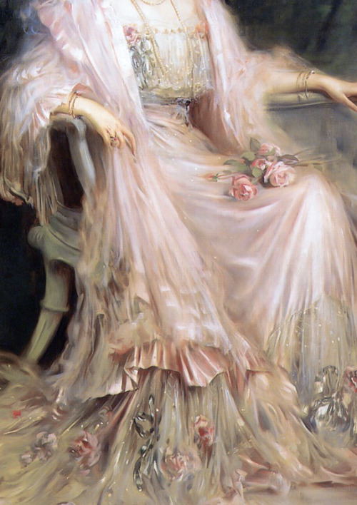 Caspar Ritter - Crown Princess Cecilie Of Prussia, Detail
