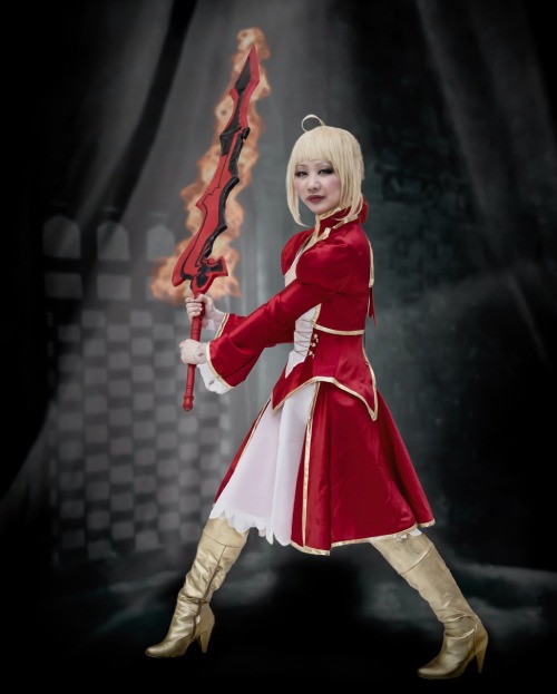 bestcosplaybabes - Saber Nero - special edit - Katsucon 2016