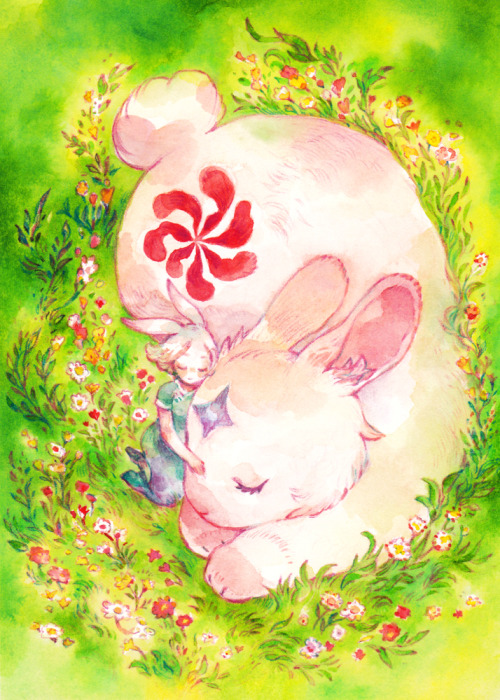 a big soft fluffy bunny pillow.my second piece for the Power in Numbers show at Gallery Nucleus Alha