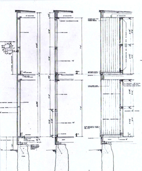 Louis Kahn - Fisher house. Pensilvania, United States. 1960-1967The home is designed as two cubes,