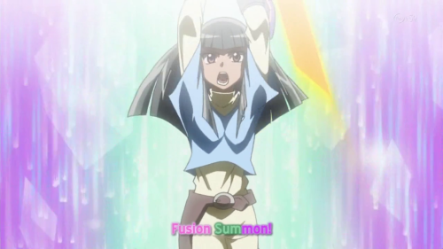 eliaspsuedo:  Fusion Summoning in Arc-V. (Do you guys have to wave your arms around like that?)