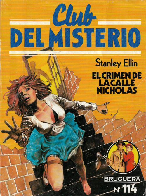 El crimen de le calle Nicholas (The Key To Nicholas Street), by Stanley Ellin (Club del Misterio Magazine No. 114, 1983).From a street market in Seville, Spain.