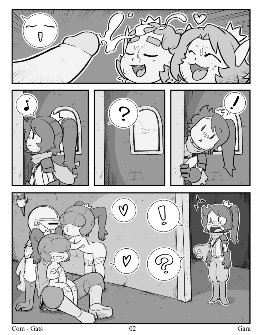 lurkergg:  nougats:  garabatoz:  2 page minicomic commission. Characters from Towergirls,