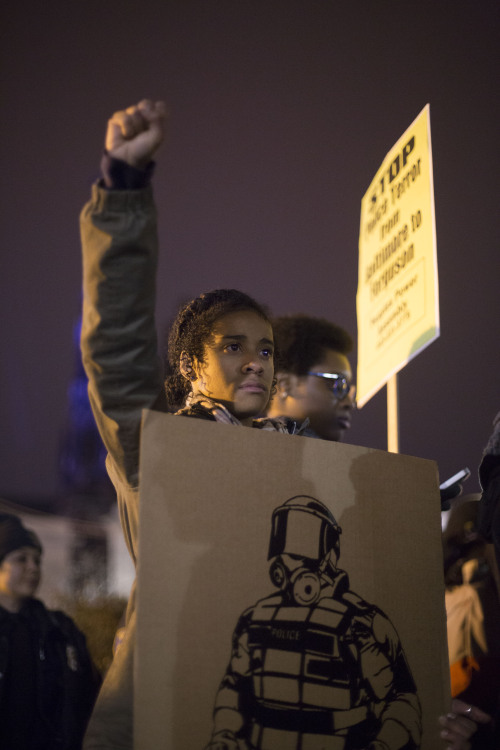 cadillacranchdressing:  Baltimore, MD - Following a Ferguson, MO grand jury’s decision not to indict Officer Darren Wilson in the murder of Mike Brown, a New York City grand jury made the decision to not indict Officer Daniel Pantaleo in the chokehold