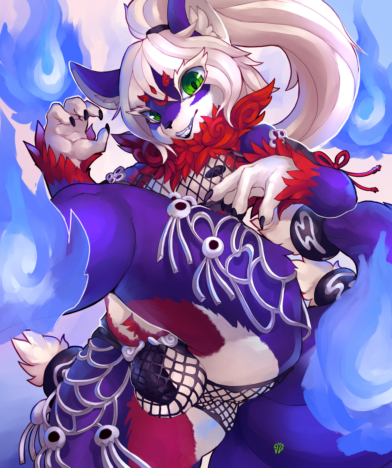 zekelativity:Streamed commission for Sosarin!   Mitsuki belongs to Sosarin@FA