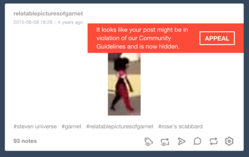 I guess Garnet is just too spicy for the tungle