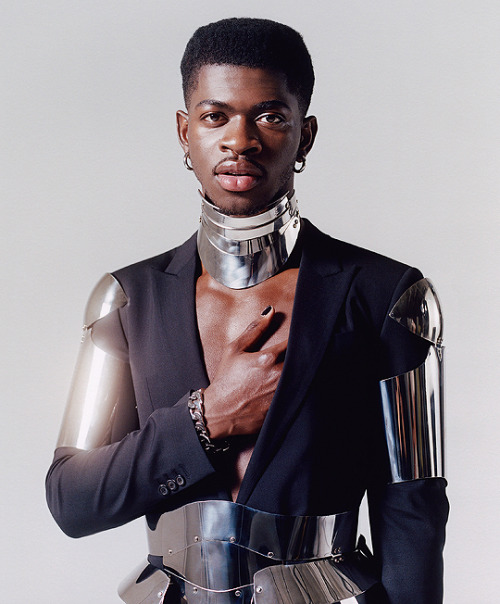 music-daily:Lil Nas X photographed by Luke Gilford for British GQ Style (2021)