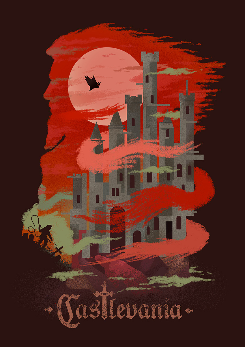 dotcore:
“Castlevania.
by Scott Balmer.
”