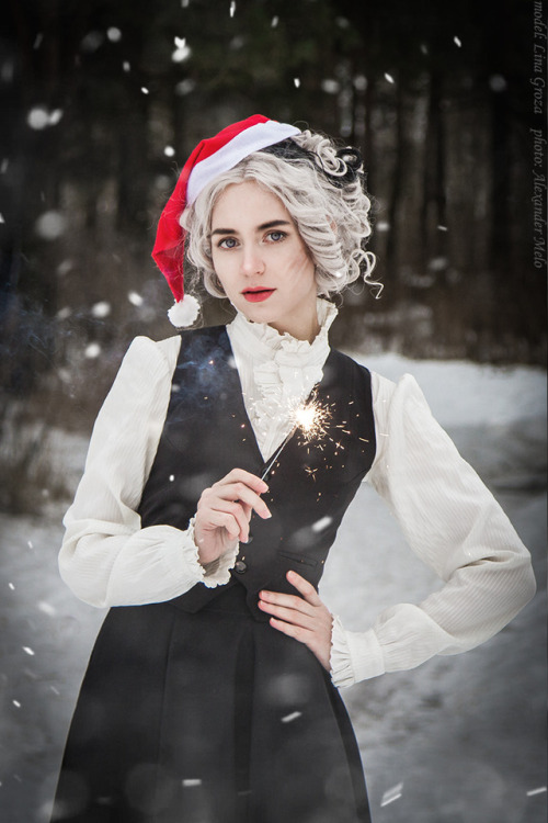 Happy Hogswatch!!!  Model, costume, MUAH, retouch - Lina GrozaPhoto - Alexander Melo ❤ If you want t