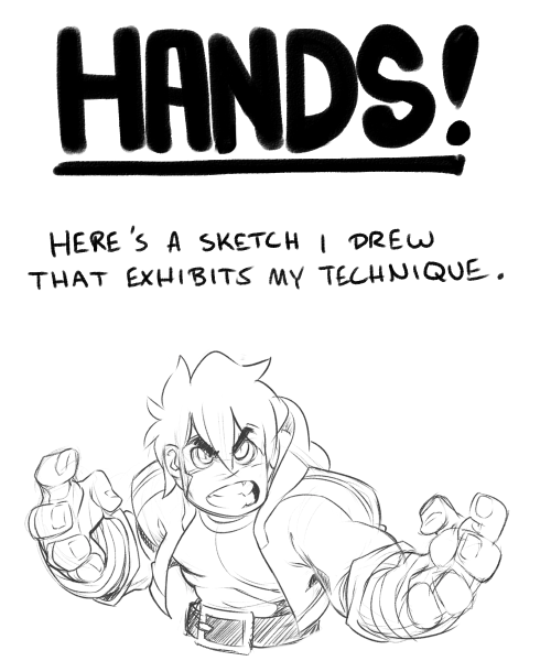 brotoman:  smalllindsay:  itscarororo:  oolongearlgrey:  everydaycomics:  HANDS!!! sorry for my bad hand writing The point I’m trying to drive home, is that draw things the way that best suits you.  How-to-books had me all mixed up in my teen years,