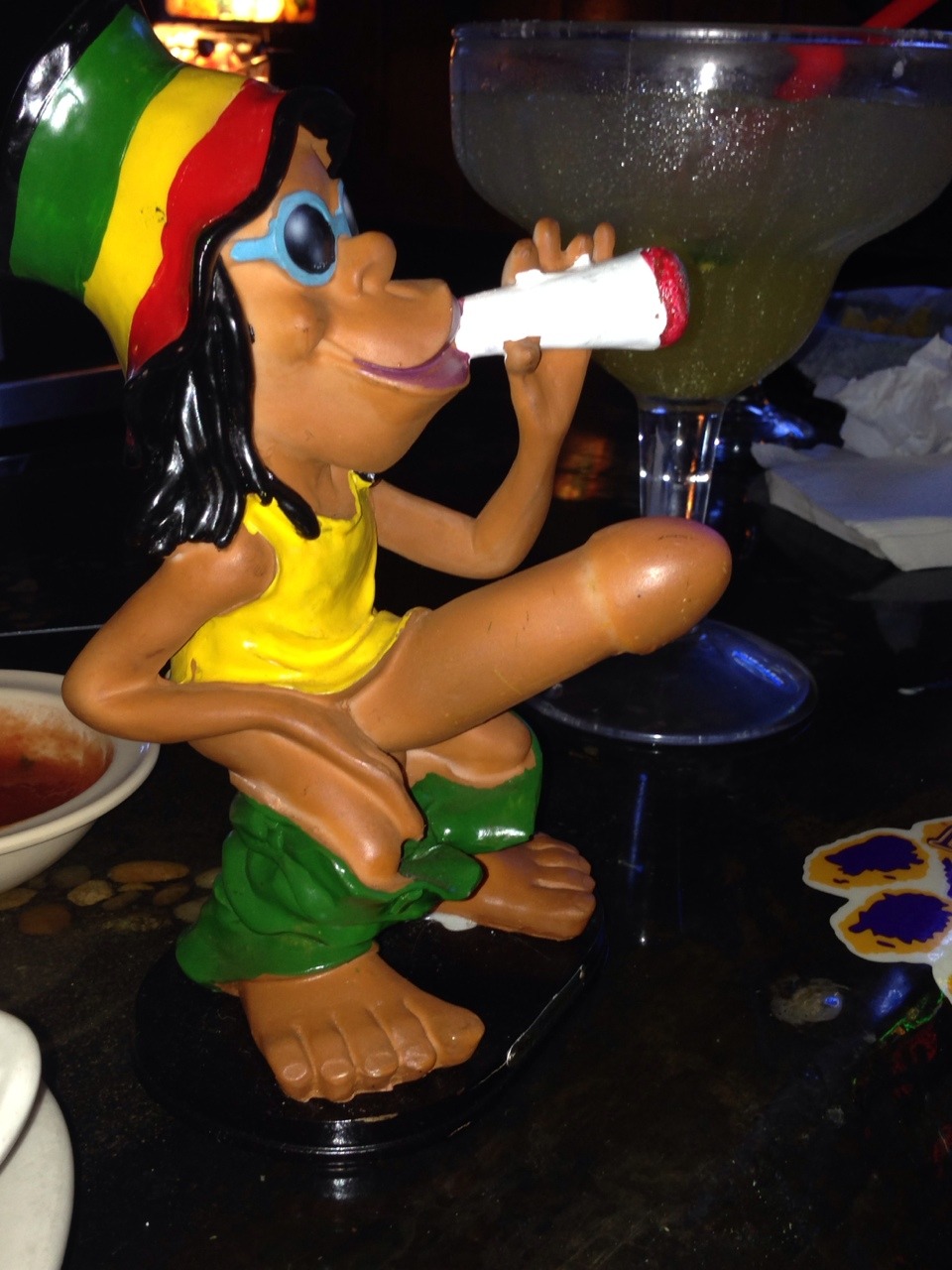 Been going to this Mexican bar for the past 2 yrs and saw this lil statue named &ldquo;Pêpé&rdquo;