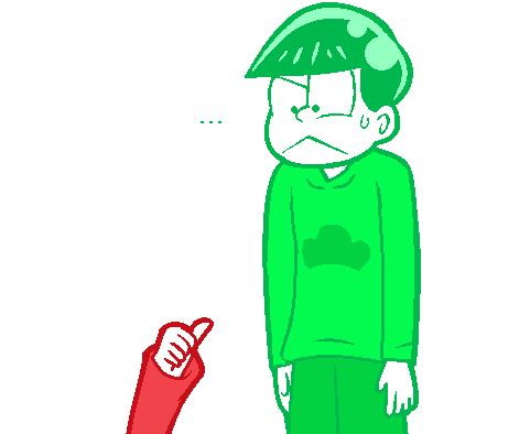 rafael-vatrew:Here’s my contribution to the whole OsoChoro ship. I’ll just go crawl back to my hidin
