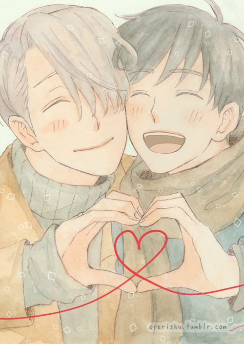 orerishu:Sharing love and happiness to everyone~~  \(*´♡`*)/( ˊᵕˋ )♡.°⑅Finally finish