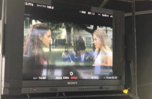 New photo of Jo and Inanna from the After set. This scene has been removed.