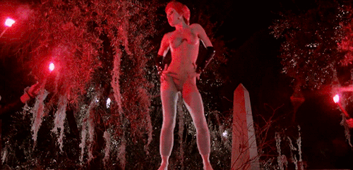 vintagegal:“Trash is taking off her clothes again.” The Return of the Living Dead (1985) dir. Dan O'