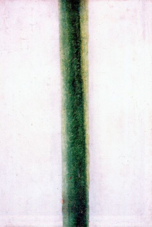 olga-rozanova:  Green Stripe (Color Painting), 1917, Olga Rozanova