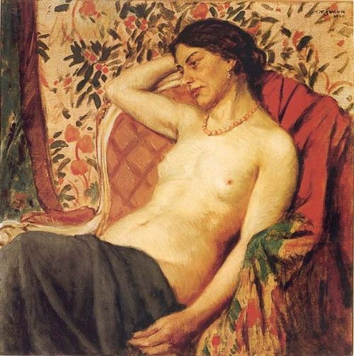 justineportraits:Tavik Frantisek Simon     Woman in a Chair     1920