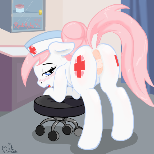 Ponyvile nurses make make me actually want to get hurt.