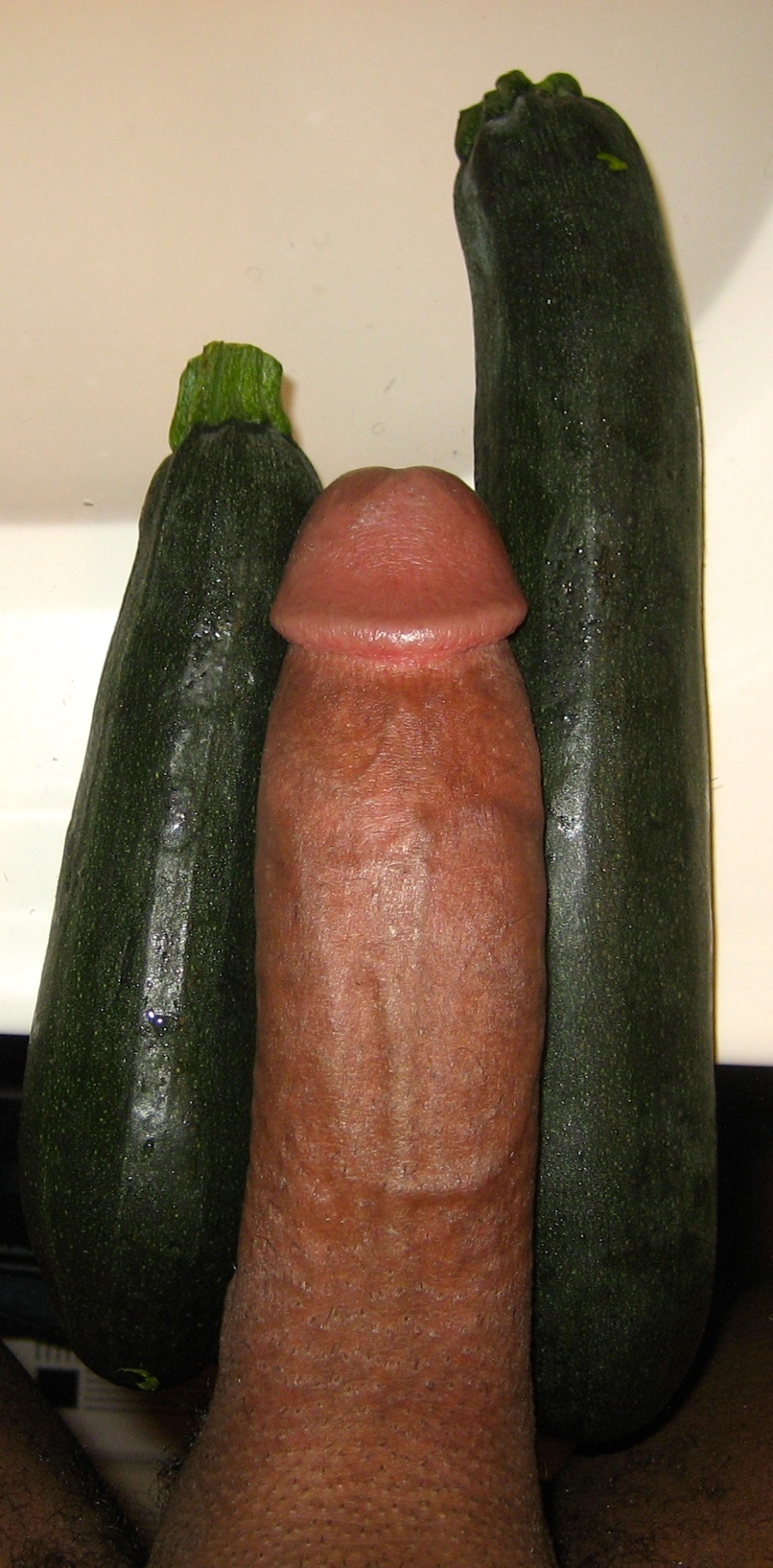 fooddicks:Cock vs Cucumber(s)