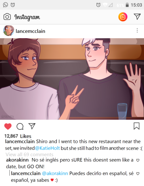 nevermoree-the-raven: A Shance actors!AU that I have with @akorauhh ♥ we have 7th pages with 